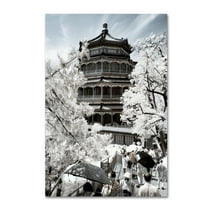 Trademark Fine Art 'White Temple' Canvas Art by Philippe Hugonnard