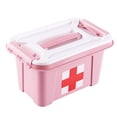 thumbnail image 1 of Storage Box Portable Plastic Home Medicine Case Health Care Pills First Aid Kit Storage Box, 1 of 6