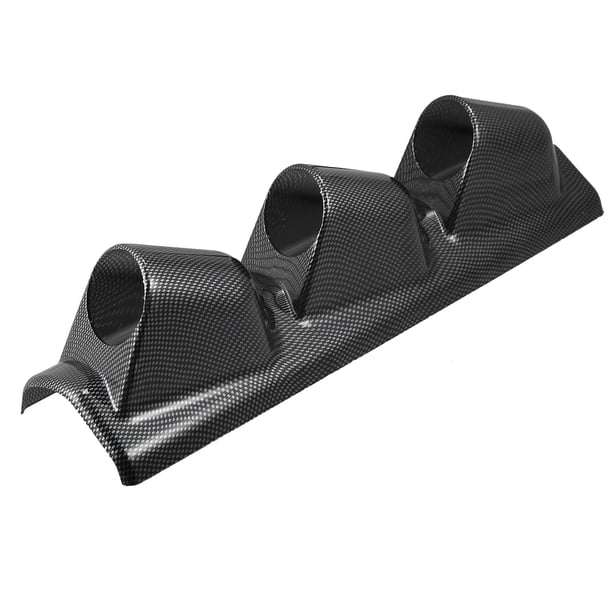 Soporte de calibre Universal Unique Bargains Patrón de fibra de carbono 52mm