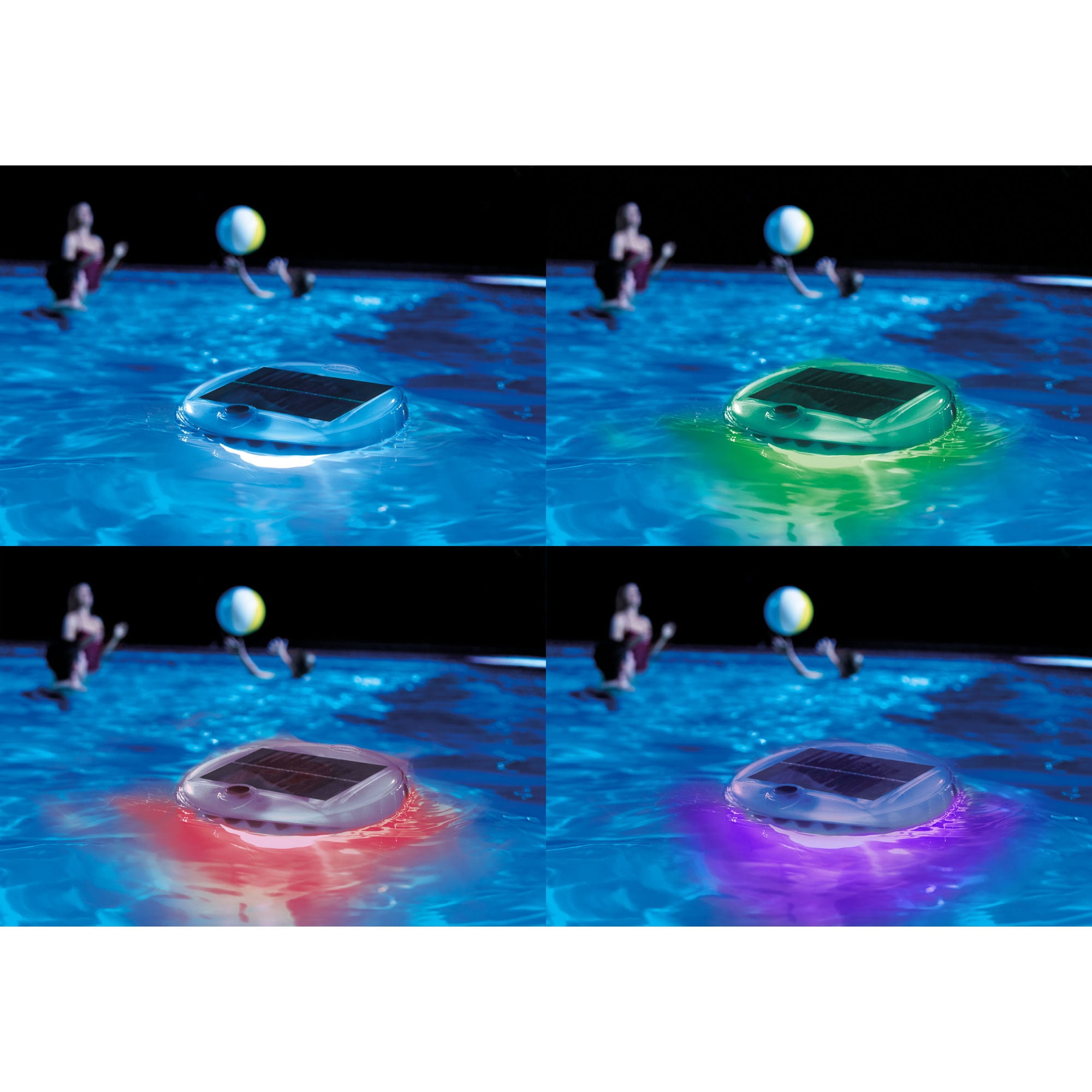 Intex Giant Moon Floating LED Light - 6 Color Changing Pool & Garden Light, 135cm Inflatable