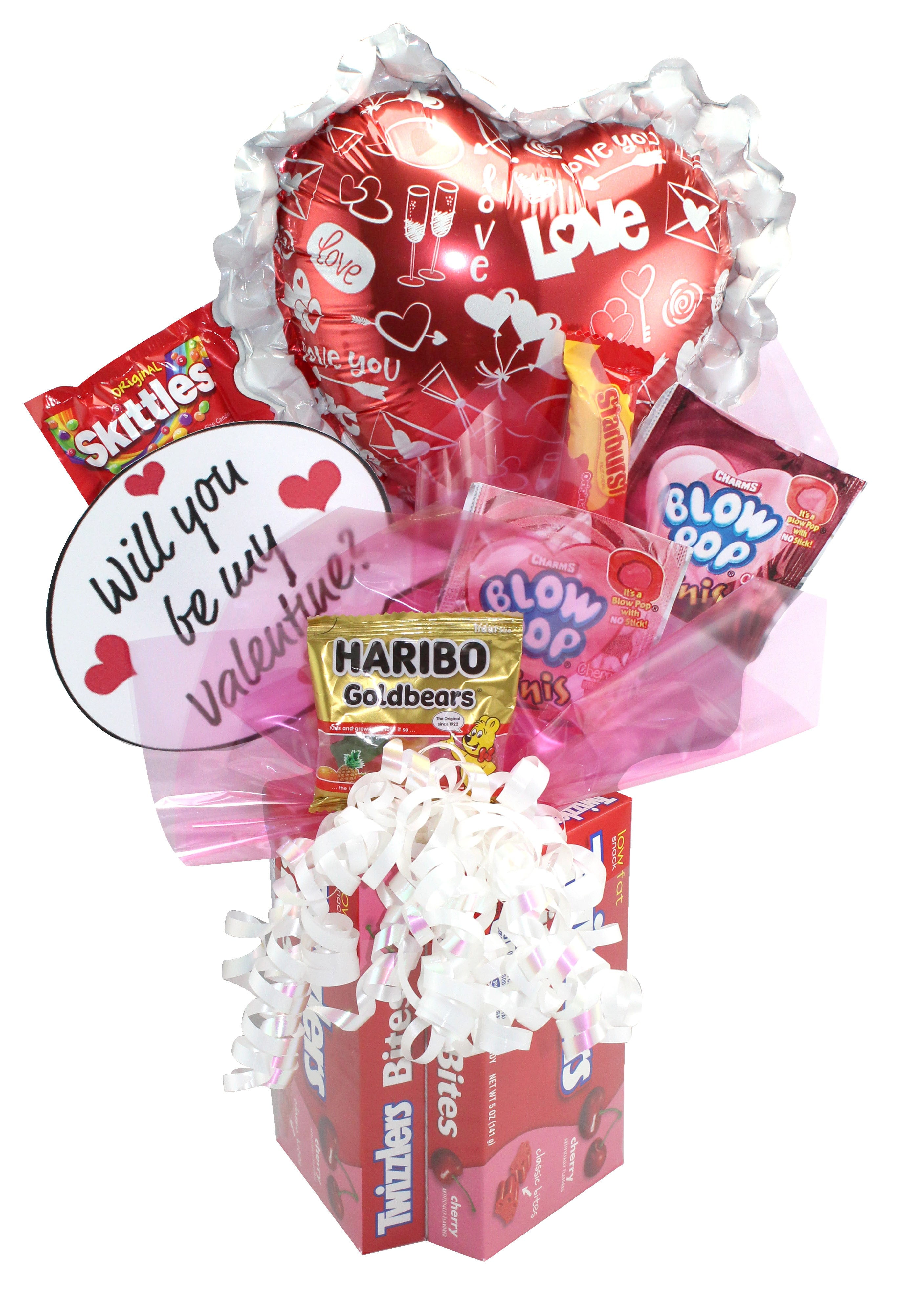 Candyblossom, Valentines, Food Gift Assortment, 2 Count Base, Sweet Bites