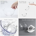 thumbnail image 3 of Pet Wellness Essentials, Food Grade Pc Elevated Pet Bowls For Optimal Digestion, Non Slip Base Prevents Messy Meals, Clear Bowls Help Manage Pet Diets (1), 3 of 4