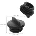 thumbnail image 2 of unbranded 2Ud Tapón Base De Sombrilla Negro Para Drenaje Compatible Con Repuestos Para Parasol Romano Exterior, 2 of 8