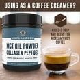 thumbnail image 6 of Left Coast Performance MCT Oil Powder + Keto Collagen Peptides + Acacia Fibre 16oz (Unflavored) | MCT Collagen for Coffee Creamer, Shakes, Smoothies - 16 oz, 6 of 7
