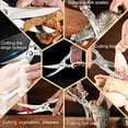 thumbnail image 3 of Stainless Steel Kitchen Scissors Poultry Scissors for Bone, Chicken, Vegetables, BBQ Scissors., 3 of 5