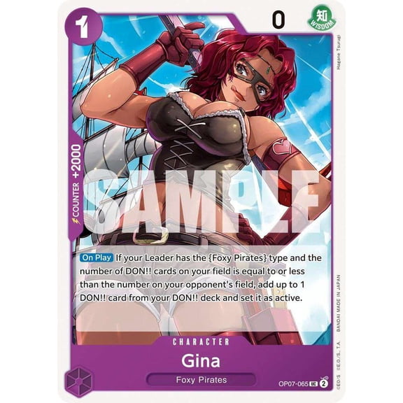 One Piece 500 Years in the Future Uncommon Gina OP07-065