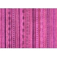 thumbnail image 1 of Ahgly Company Indoor Rectangle Oriental Pink Modern Area Rugs, 8' x 10', 1 of 4