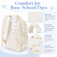thumbnail image 6 of Soda Candy Girls Backpack Set 3pcs Coquette Bow School Bookbag for Kids Cute Kawaii Printed Book Bag with Lunch Bag Pencil Pouch, 6 of 7