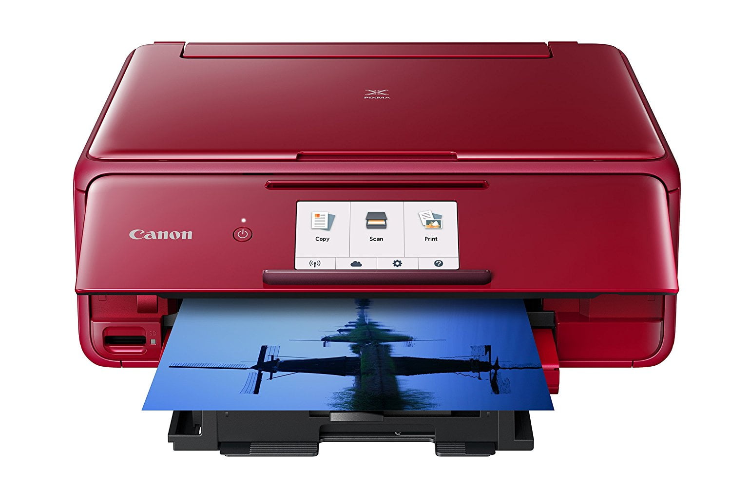 Canon PIXMA TS8120 Red Wireless Inkjet AllInOne Printer