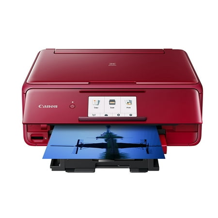 Canon PIXMA TS8120 Red Wireless Inkjet All-In-One Printer