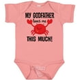 thumbnail image 3 of Inktastic My Godfather Loves Me Godchild Boys or Girls Baby Bodysuit, 3 of 5