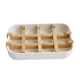 thumbnail image 1 of Bathroom bamboo fiber soap dish, 1 of 5