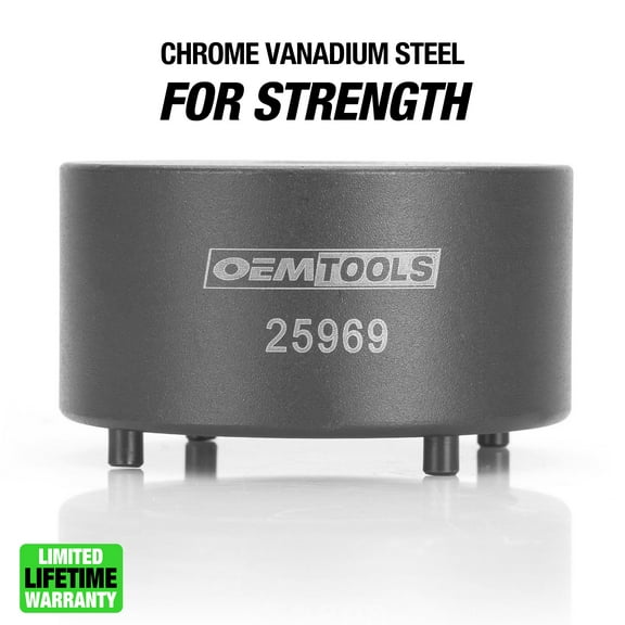 OEMTools Toyota 4 Pin Hub Locknut Socket