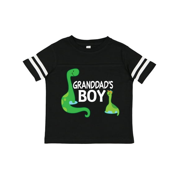 Inktastic Granddad's Boy Grandson Dinosaur Boys Toddler T-Shirt