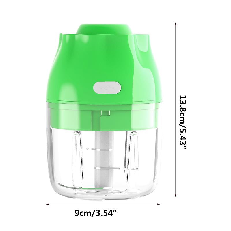 Electric Garlic Chopper Food Processor Vegetable Food Maker for Blending Mincing