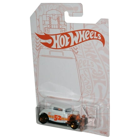 Hot Wheels White '32 Ford (2019) Mattel Die-Cast Toy Car 2/6