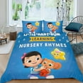 thumbnail image 2 of Little Baby Bum Conjunto de sábanas temático, trío de piezas, cómodo y amigable con la piel, diseño único, regalo de decoración para el hogar para familiares, amigos y fans,135cm *200cm, 2 of 6