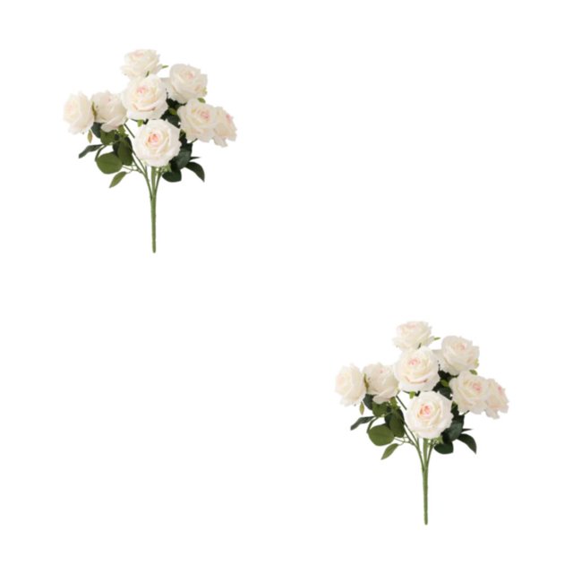 Advancent Flores artificiales hipoalergénicas no tóxicas y amigables con las mascotas de seda Seguras para gatos y perros Sin riego Amplia Type3 NO3