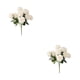 thumbnail image 2 of Advancent Flores artificiales hipoalergénicas no tóxicas y aptas para mascotas de seda, seguras para gatos y perros, de apariencia realista Rosa 2Conjunto, 2 of 6
