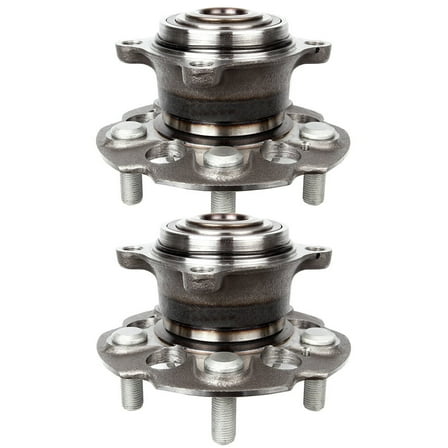 cciyu 512320 pair Axle Bearing Rear Wheel Hub and Bearing Assembly 5 Lugs for Honda ODYSSEY 2005-2010