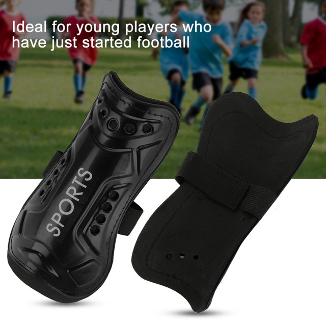 Protège-tibias, une Paire de Protège-Tibias pour Enfant Soccer Protège-Tibias Soccer Protège-Jambes d'Entraînement Protection de Sécurité Sport Sangle Ajustable