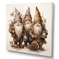 thumbnail image 2 of Designart "Rustic Gathering of Gnomes" Abstract Wall Art - Modern White Gnome Entryway Wall Art, 2 of 6