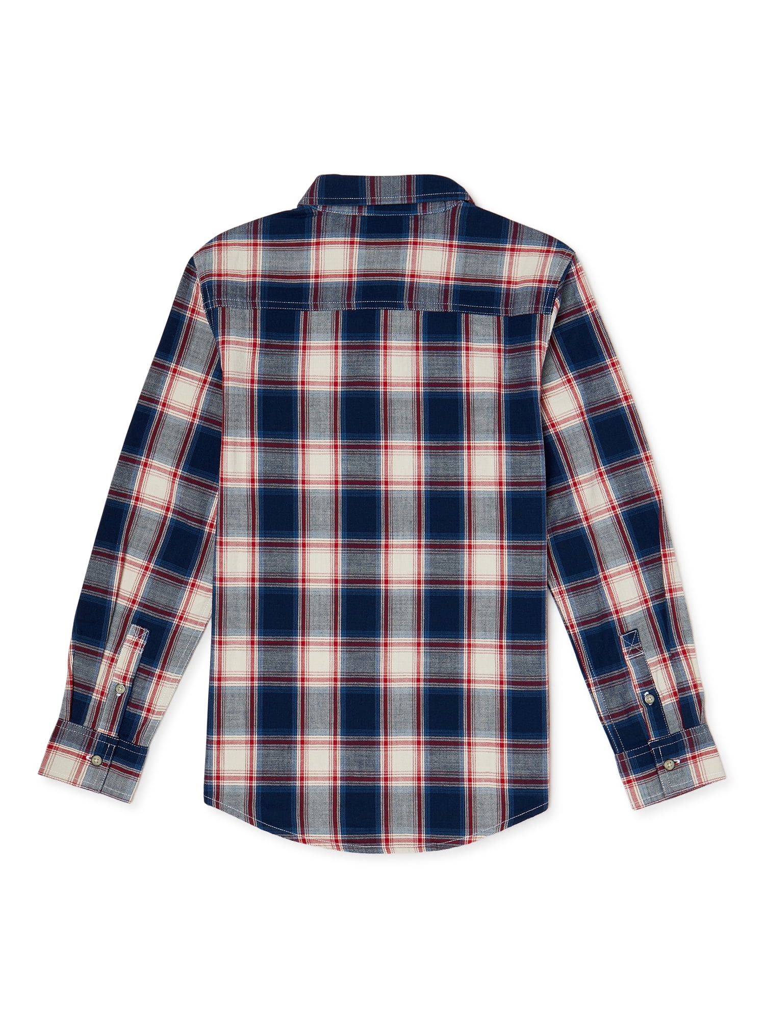 Wrangler Boys Exclusive Long Sleeve Button-Up Shirt, Sizes 4-18