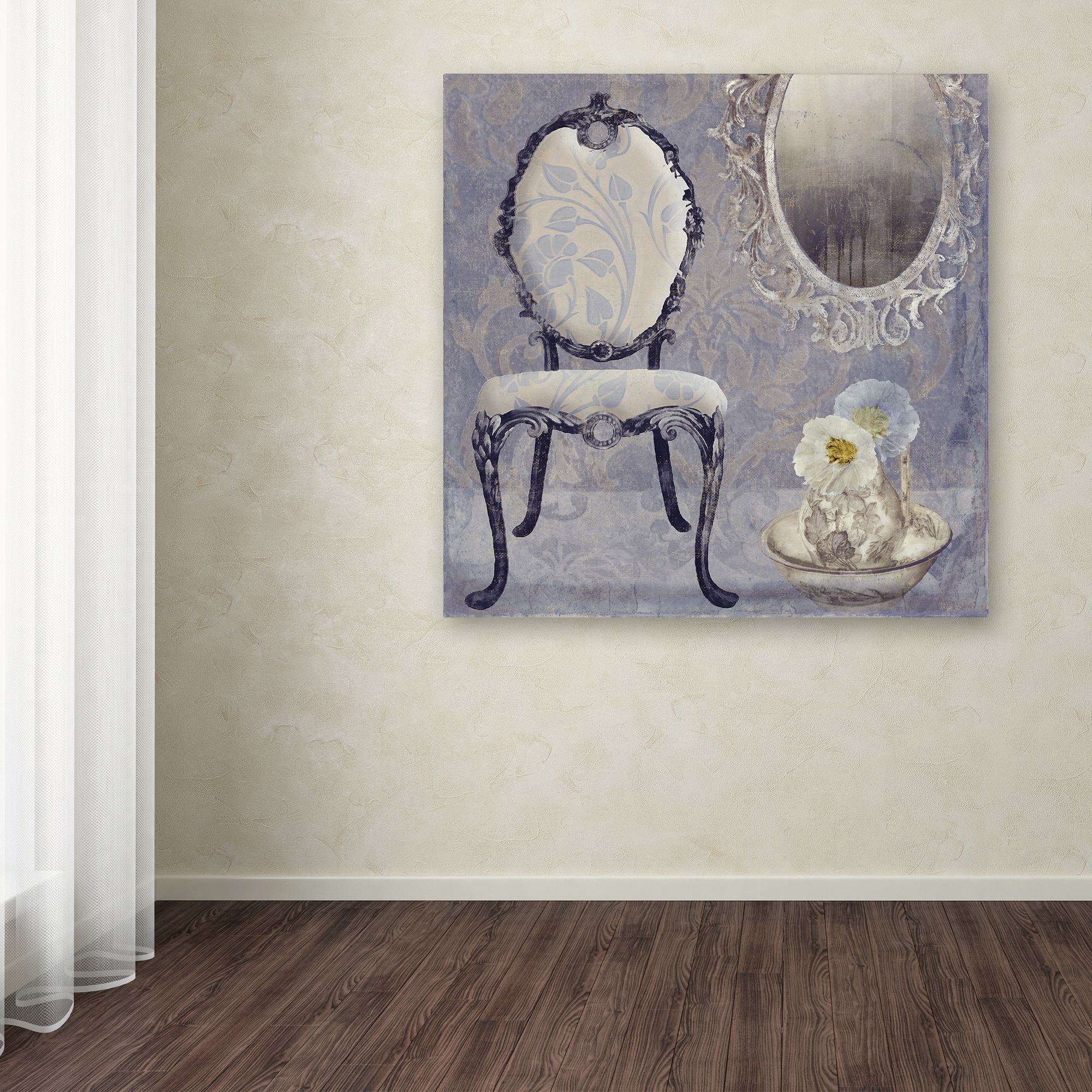 Trademark Fine Art "Salon II" Canvas Art by Color Bakery