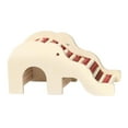 thumbnail image 4 of DOLITY Hamster Climbing Toy Hideout Funny Hide and Seek Toy Hideaway Hamster House wood and red, 4 of 8