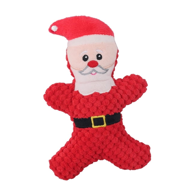 Juguete chirriante para perro Yuyangstore Masticable Navidad