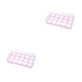 thumbnail image 2 of Caja de almacenamiento de huevos Cateissary 2piezas Rosa Organizador Plástico Refrigerador, 2 of 6