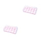 thumbnail image 4 of Caja de almacenamiento de huevos Billuyoard Estuche de plástico Apilable Verde Azul Blanco Rosa, 4 of 6