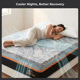 thumbnail image 4 of Mossy Oak 3" Adaptive Memory Foam Mattress Topper, Cooling Gel, Extend the Life of Your Mattress, Soft, Queen, 4 of 7