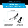 thumbnail image 2 of Ardell Individuals False Eye Lashes Short Black 4 Pack C63, 2 of 3