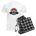 thumbnail image 6 of CafePress - Alta Alta Utah Pajamas - Men's Light Loose Fit Cotton Pajama Set, 6 of 7