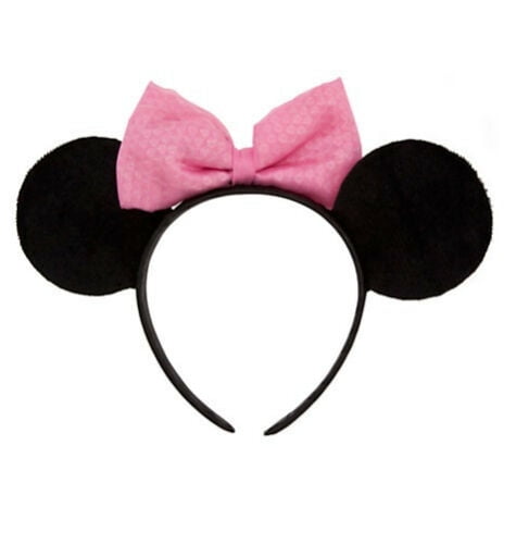 16 Pc Minnie Mouse Ears Headband Puffy Red Polka Bow Mickey Party Favors Costume 