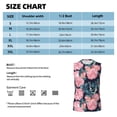 thumbnail image 6 of Uemuo Rose Flowers Pattern Men's Sleeveless T-Shirt,Muscle Athletic Tank Top, Moisture-wicking Quick-dry Breathable Classic Tee Top for Gym Run Outdoor Sports-, 6 of 8