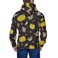 thumbnail image 5 of Zip Up Hoodies for Men - yellow Pumpkin Corn Long Sleeve Comfrt Men'S Fashion Hoodies & Sweatshirts, Jackets for Men Hoodies Pullover Clothing Clothes with Pouch, 5 of 5