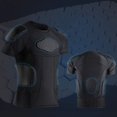 thumbnail image 3 of Mens Compression Padded Shirt Protective T-Shirt Rib Chest Shoulder Protector, 3 of 5