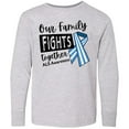 thumbnail image 3 of Inktastic Our Family Fights Together ALS Awareness Long Sleeve Youth T-Shirt, 3 of 5