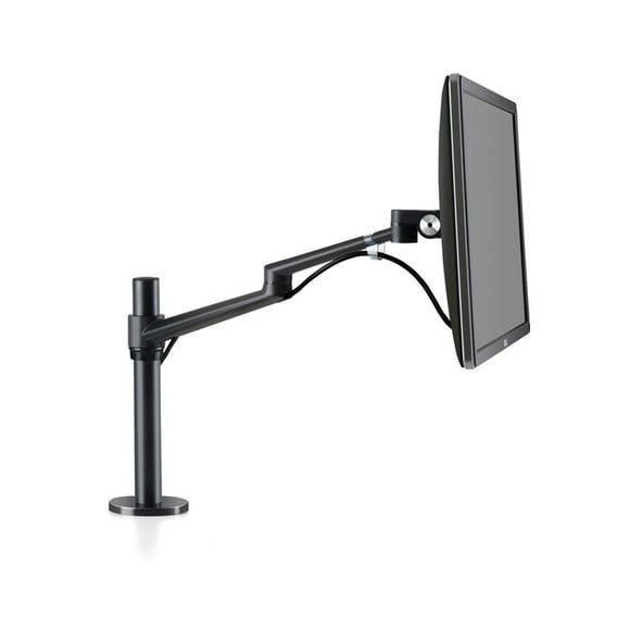 Alunimum Height Adjustable 17-32 Inch Screen Monitor Holder Arm Full Motion Monitor Mount Desktop Stand Load 8kgs ,Easy to Use