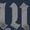 Navy, variant on Gothic "Slay or Be Slain" Graphic Men's T-shirt