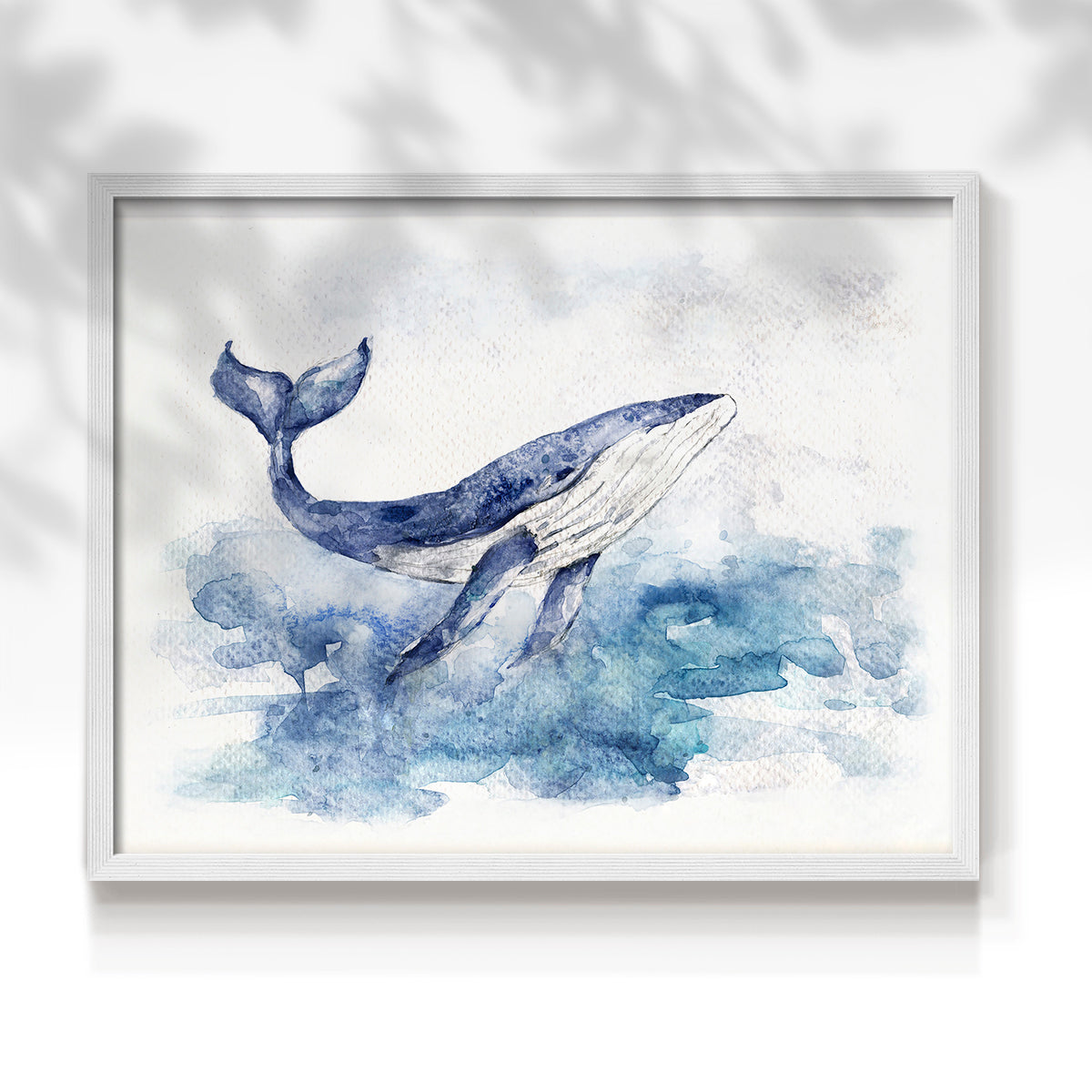 Beautiful Breach by Sally Swatland - Restickable Framed Giclée Print