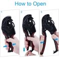 thumbnail image 4 of PVC Plastic Pipe Cutter Ratchet Cutter with Spare Blade, 42mm Pipe and Tube Cutter, Plumber Cutting Heavy Duty Pipe for PVC CPVC PEX PE PPR Maintenance Workers, 4 of 5