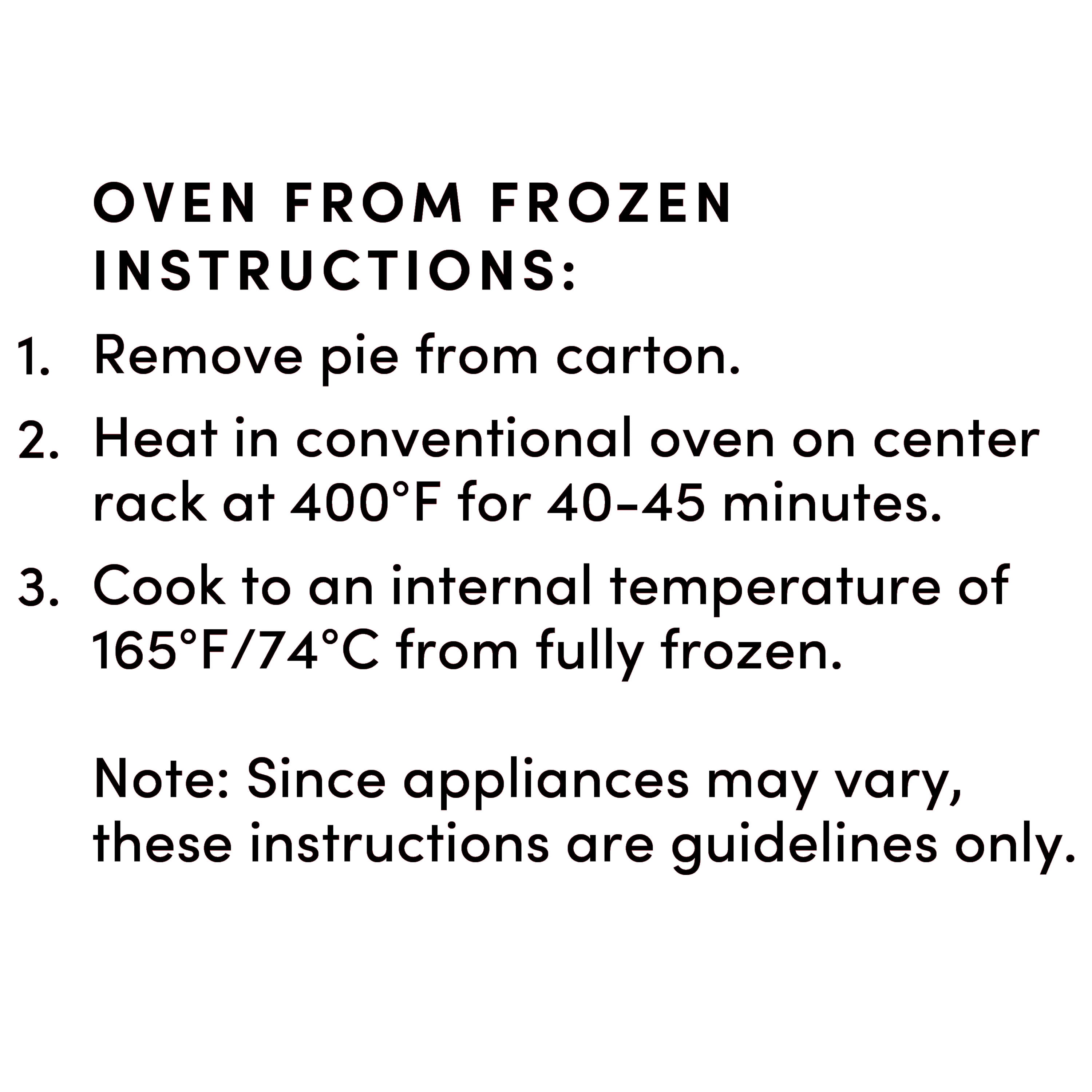 bettergoods Homestyle Chicken Pot Pie, 28 oz (Frozen)