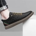 thumbnail image 5 of LASUDRAA Men's Casual Business Shoes Lace Up Soft Driving Shoes Solid Male Fall on Sale, 5 of 6