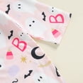 thumbnail image 4 of Halloween Baby Girl Outfit Pumpkin Ghost Romper Long Sleeve Zip up Jumpsuit Newborn Fall Clothes Cute Halloween Costume, 4 of 8
