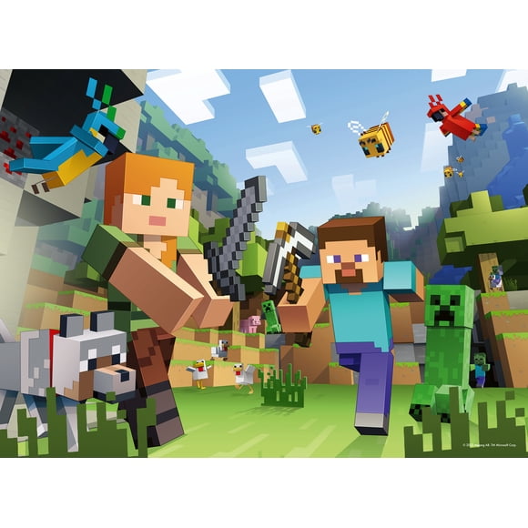 Ravensburger 100-Piece Minecraft Jigsaw Puzzle