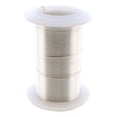 thumbnail image 2 of Alambre para Manualidades The Beadsmith, cobre lacado plateado calibre 28, 36,58 m, 2 of 7