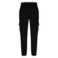 thumbnail image 3 of ZZwxWA Lightweight Cargo Pants Mens Casual Breathable Loose Harem Trousers Outdoor Sportswear Tactical Workout Hiking Pants, 3 of 5